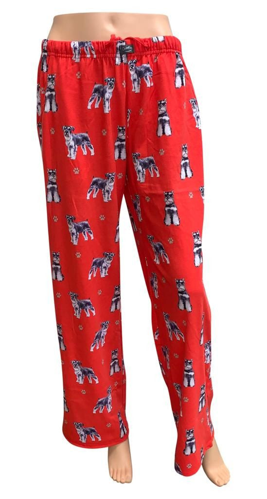 Comfies Unisex Pajama Bottoms - Schnauzer (350-105)