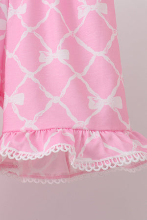 Pink Bow Set