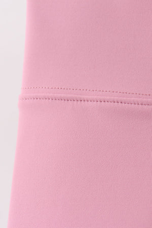 Lilac Scalloped Yoga Active Leggings