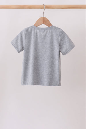 Gray Ship Applique Top