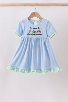 Blue Farm Embroidered Dress