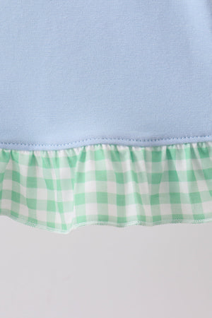 Blue Farm Embroidered Bloomer Set