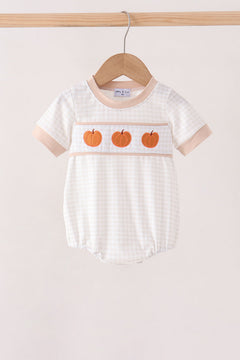 Khaki Pumpkin Embroidery Bubble