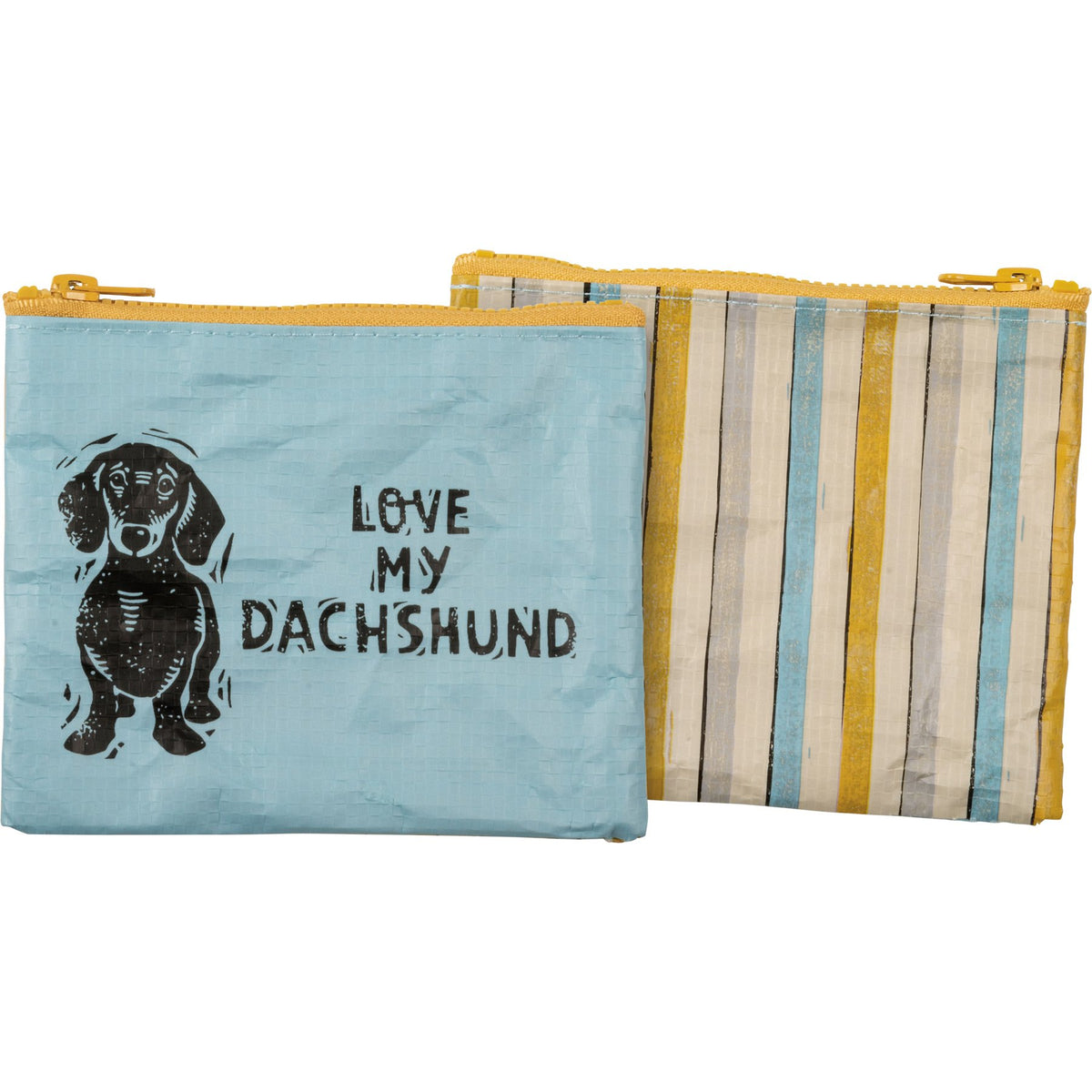 Primitives By Kathy Zipper Wallet - Dachshund