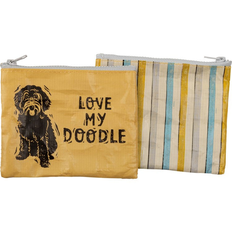 Primitives By Kathy Zipper Wallet - Doodle