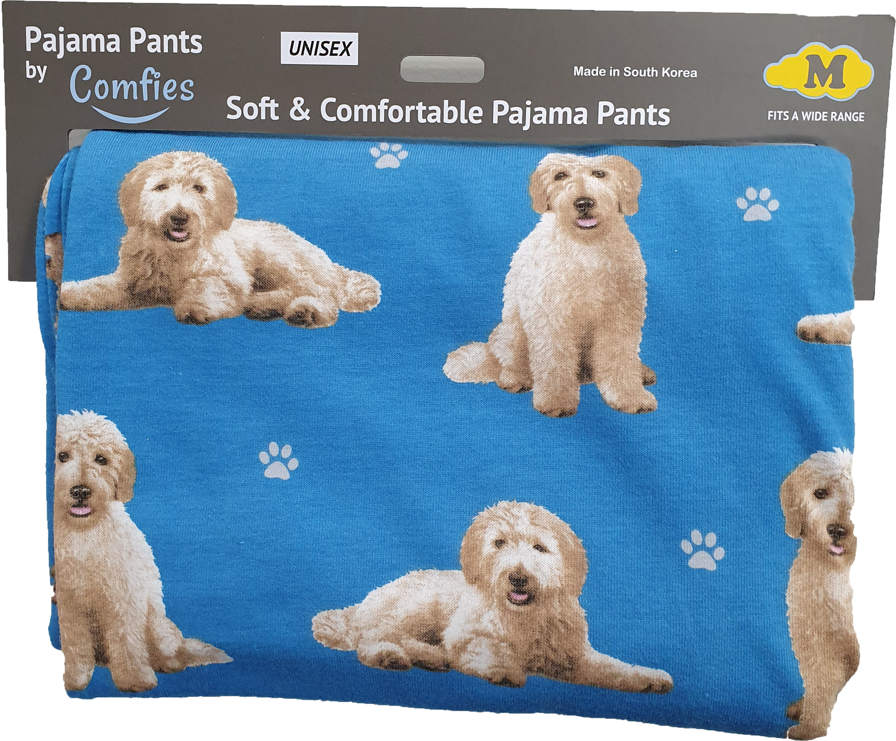 Comfies Unisex Pajama Bottoms - Goldendoodle