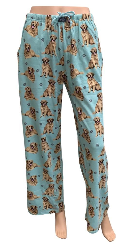 Comfies Unisex Pajama Bottoms - Golden Retriever