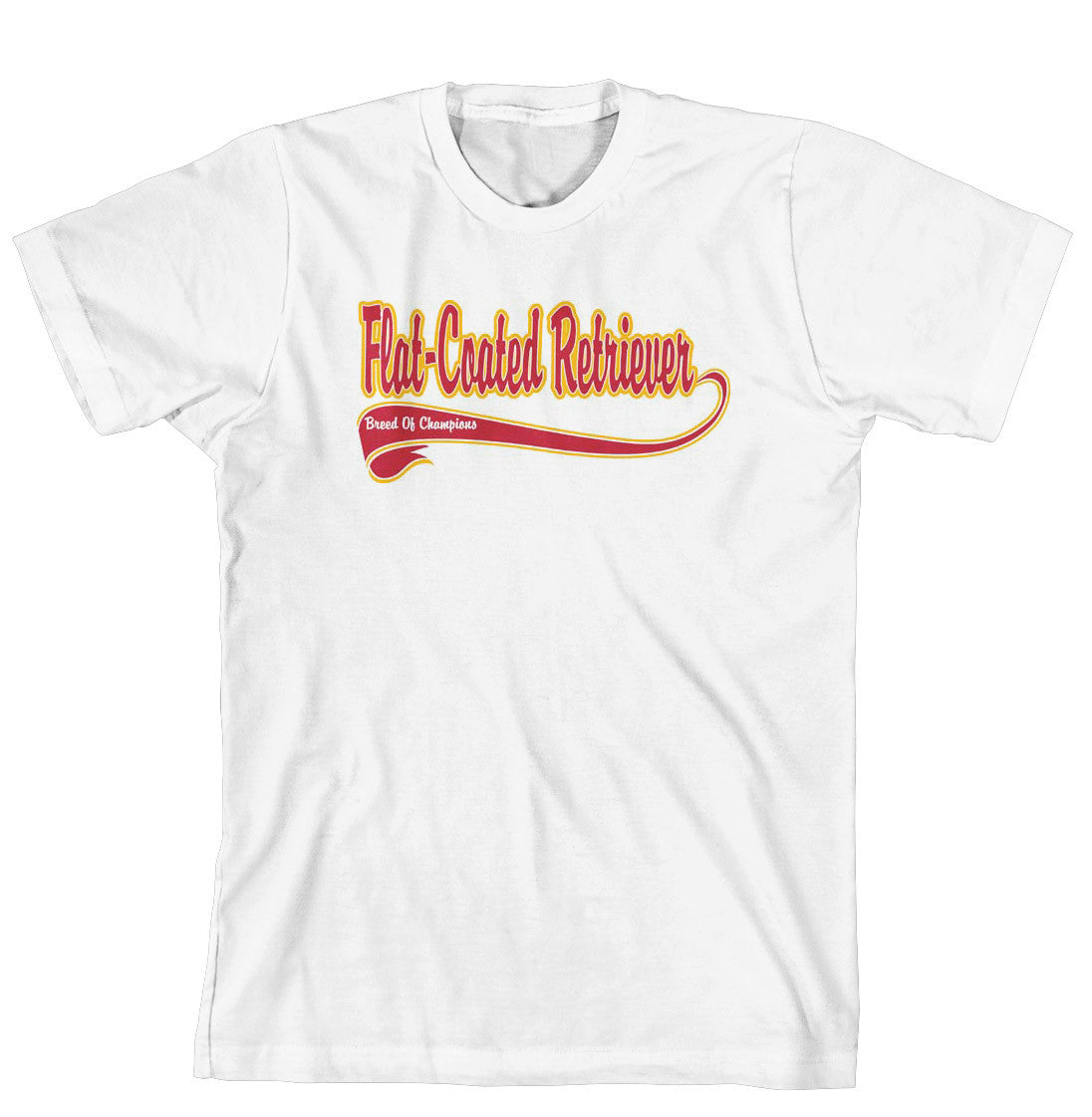 Breed of Champion Tee Shirt - Flat-Coated Retriever