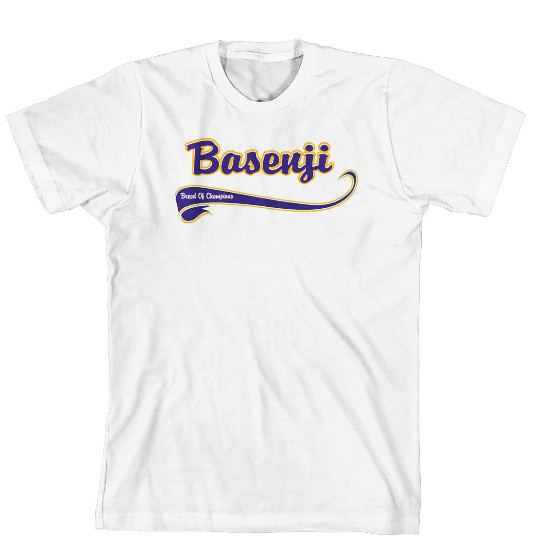 Breed of Champion Tee Blue Shirt - Basenji