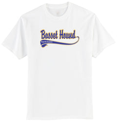 Breed of Champion Tee Blue Shirt - Basset Hound