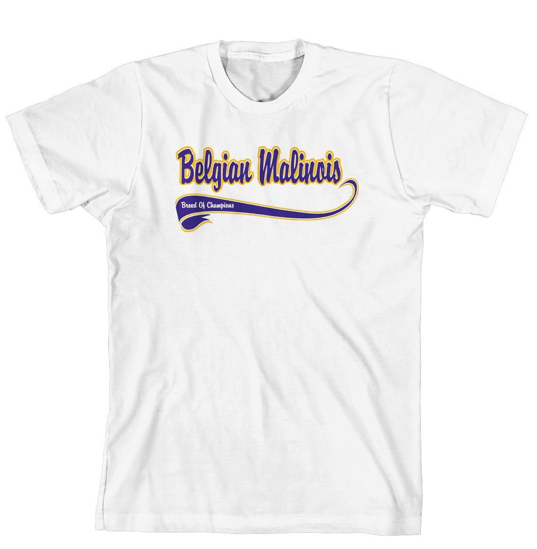 Breed of Champion Tee Blue Shirt - Belgian Malinois