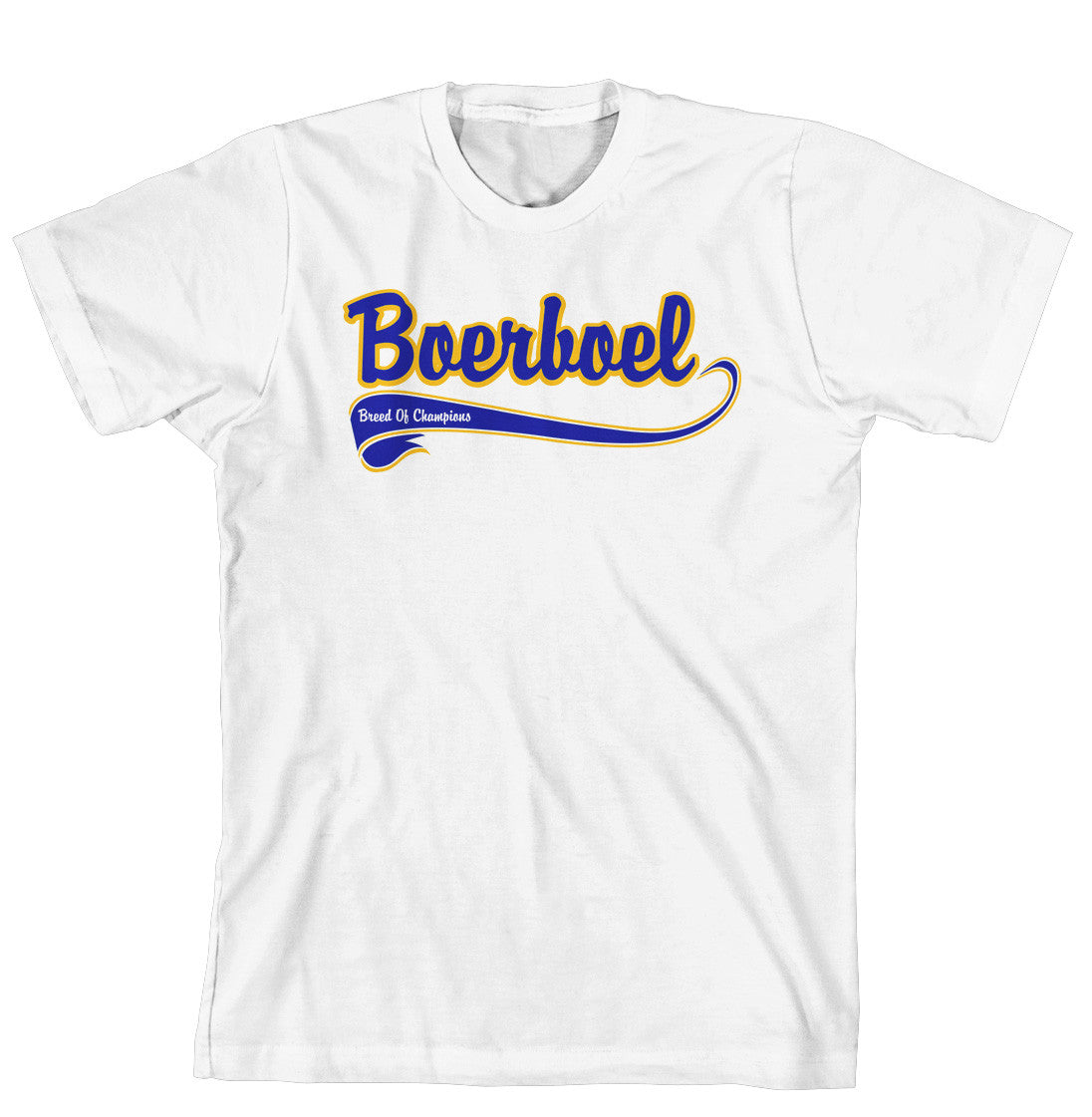 Purple Turtle Gifts - Breed of Champion (Blue) Tee Shirt - Boerboel