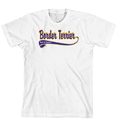 Breed of Champion Tee Blue Shirt - Border Terrier