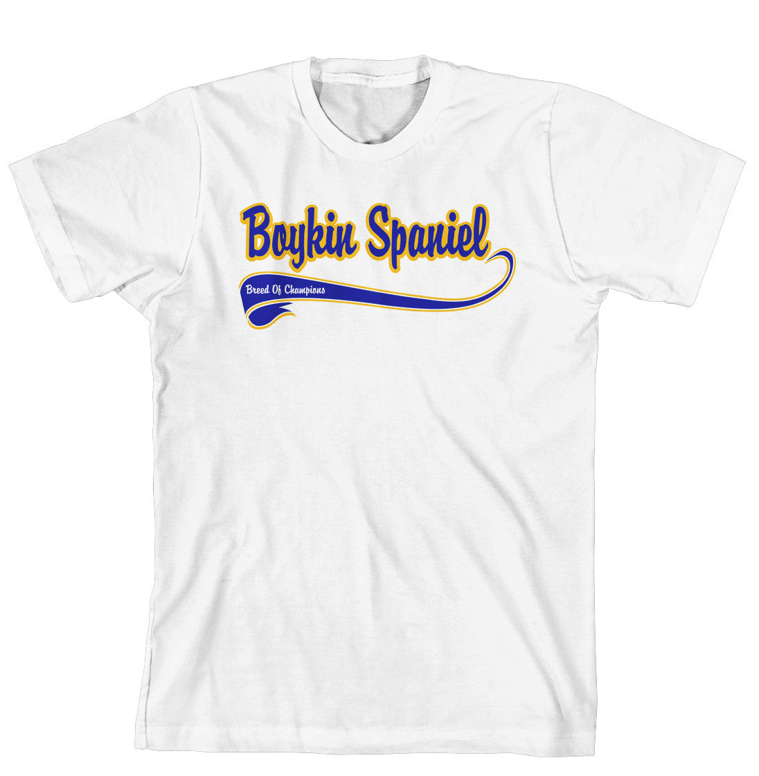 Purple Turtle Gifts - Breed of Champion (Blue) Tee Shirt - Boykin Spaniel