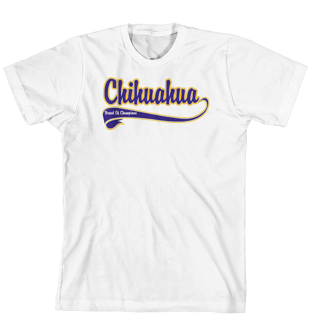Breed of Champion Tee Blue Shirt - Chihuahua