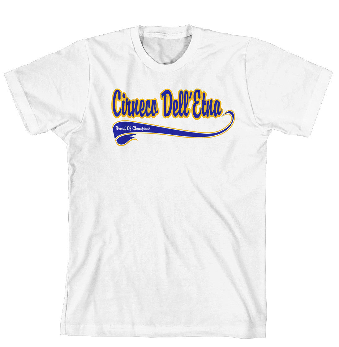 Purple Turtle Gifts - Breed of Champion (Blue) Tee Shirt - Cirneco DellEtna