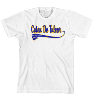 Purple Turtle Gifts - Breed of Champion (Blue) Tee Shirt - Coton De Tulear