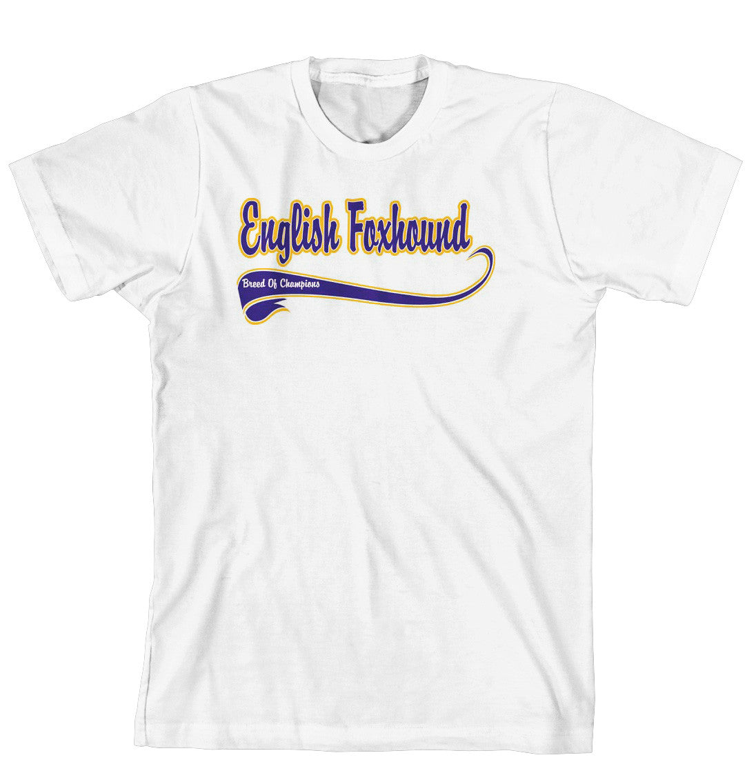 Breed of Champion Tee Blue Shirt - English Foxhound