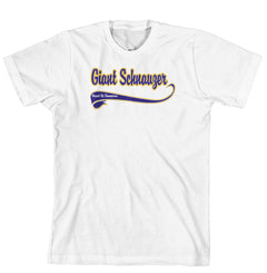 Breed of Champion Tee Blue Shirt - Giant Schnauzer