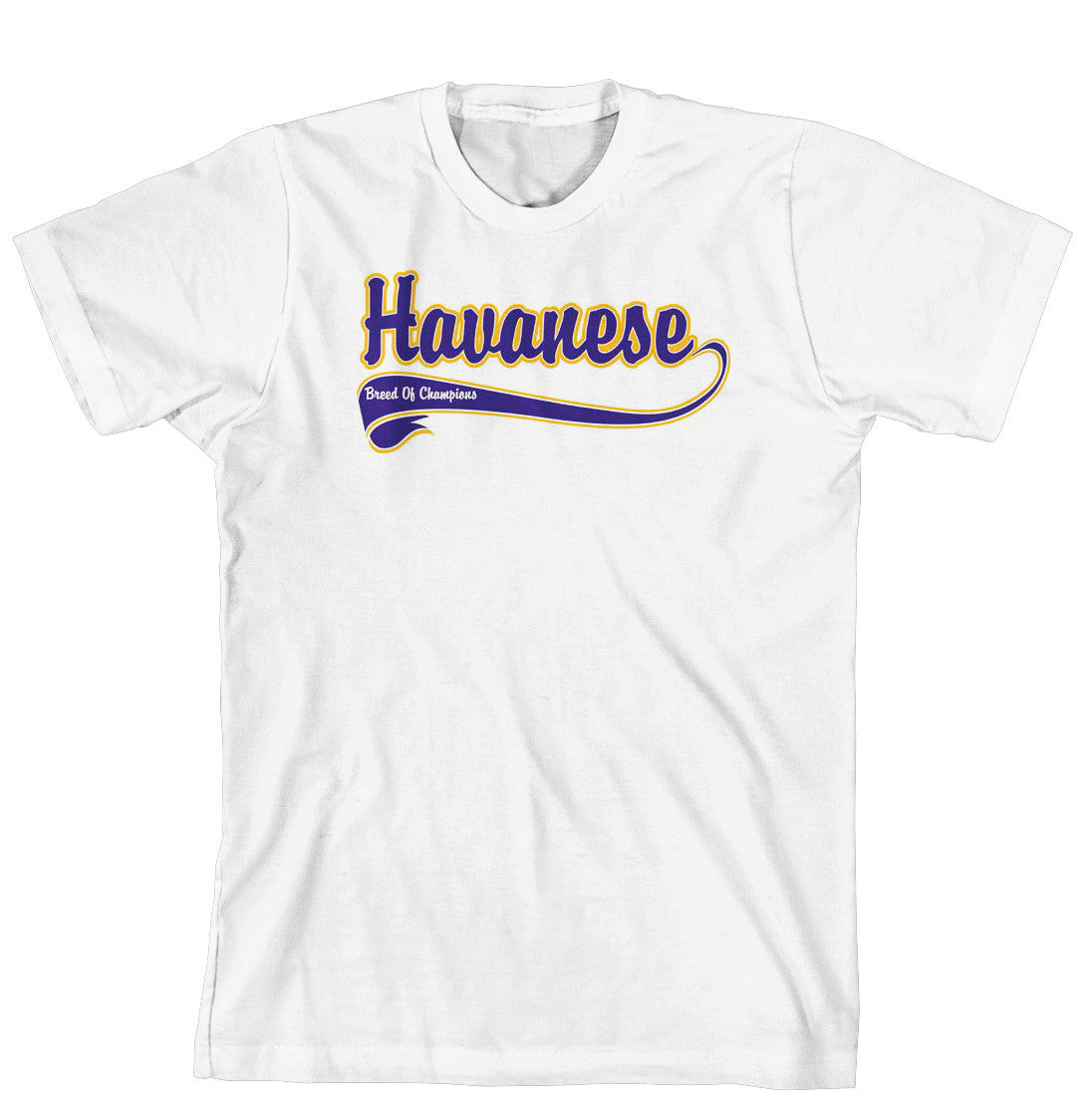 Breed of Champion Tee Blue Shirt - Havanese