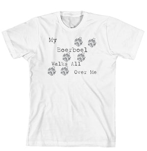 Purple Turtle Gifts - My Boerboel Walks All Over Me T-Shirt