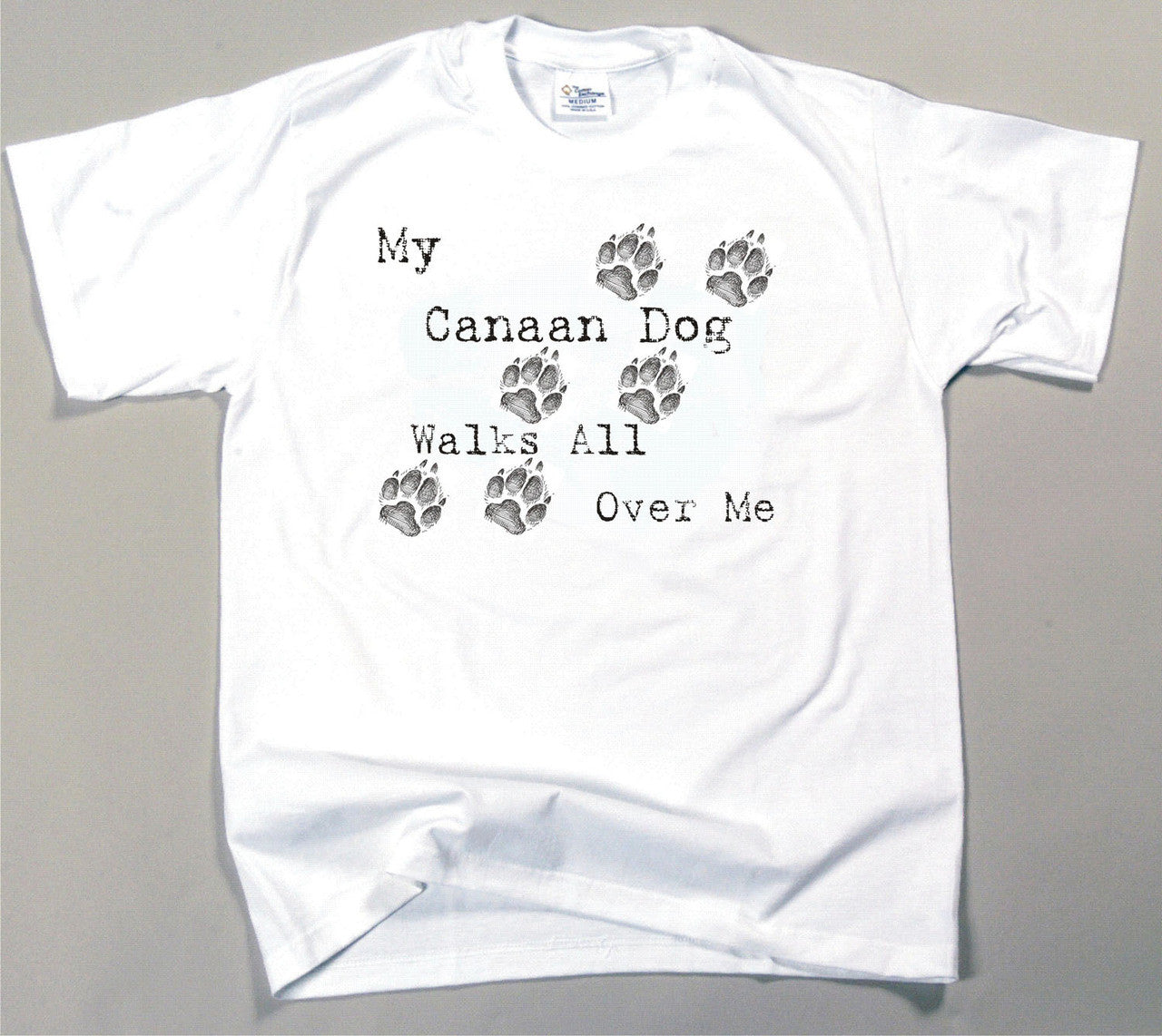 My Canaan Dog Walks All Over Me T-Shirt
