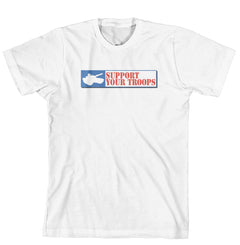 T-Shirt - Support Our Troops with White Tank (170-0051-000)