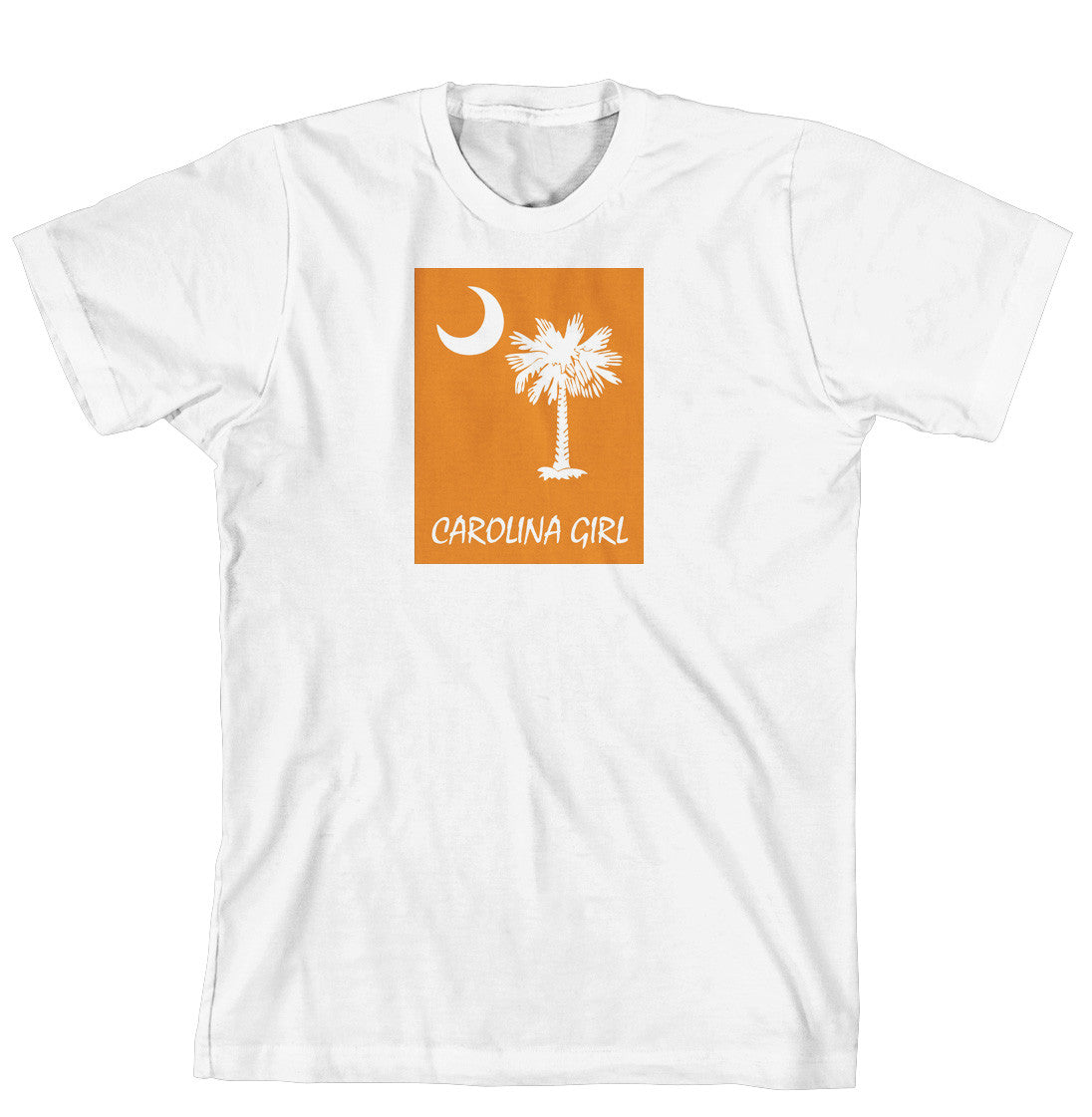 T-Shirt - Carolina Girl Palmetto & Moon, Solid Background (170-0061-002)