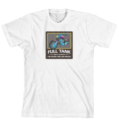 T-Shirt - Full Tank. Empty Bladder. I'm Good for 200 Miles (170-0067-000)