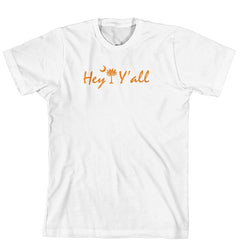 T-Shirt - Hey Y'all with Palmetto Tree (170-0068-002)