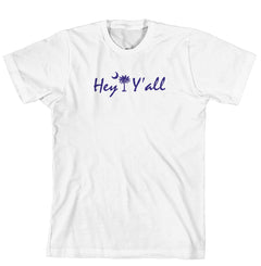 T-Shirt - Hey Y'all with Palmetto Tree (170-0068-004)