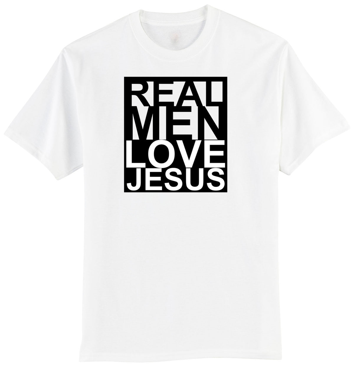 T-Shirt - Real Men Love Jesus (170-0078-000)