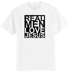 T-Shirt - Real Men Love Jesus (170-0078-000)