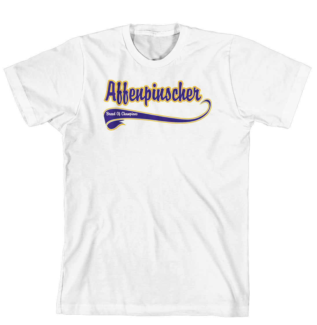 Breed of Champion Tee Shirt Blue - Affenpinscher (170-0002-100)