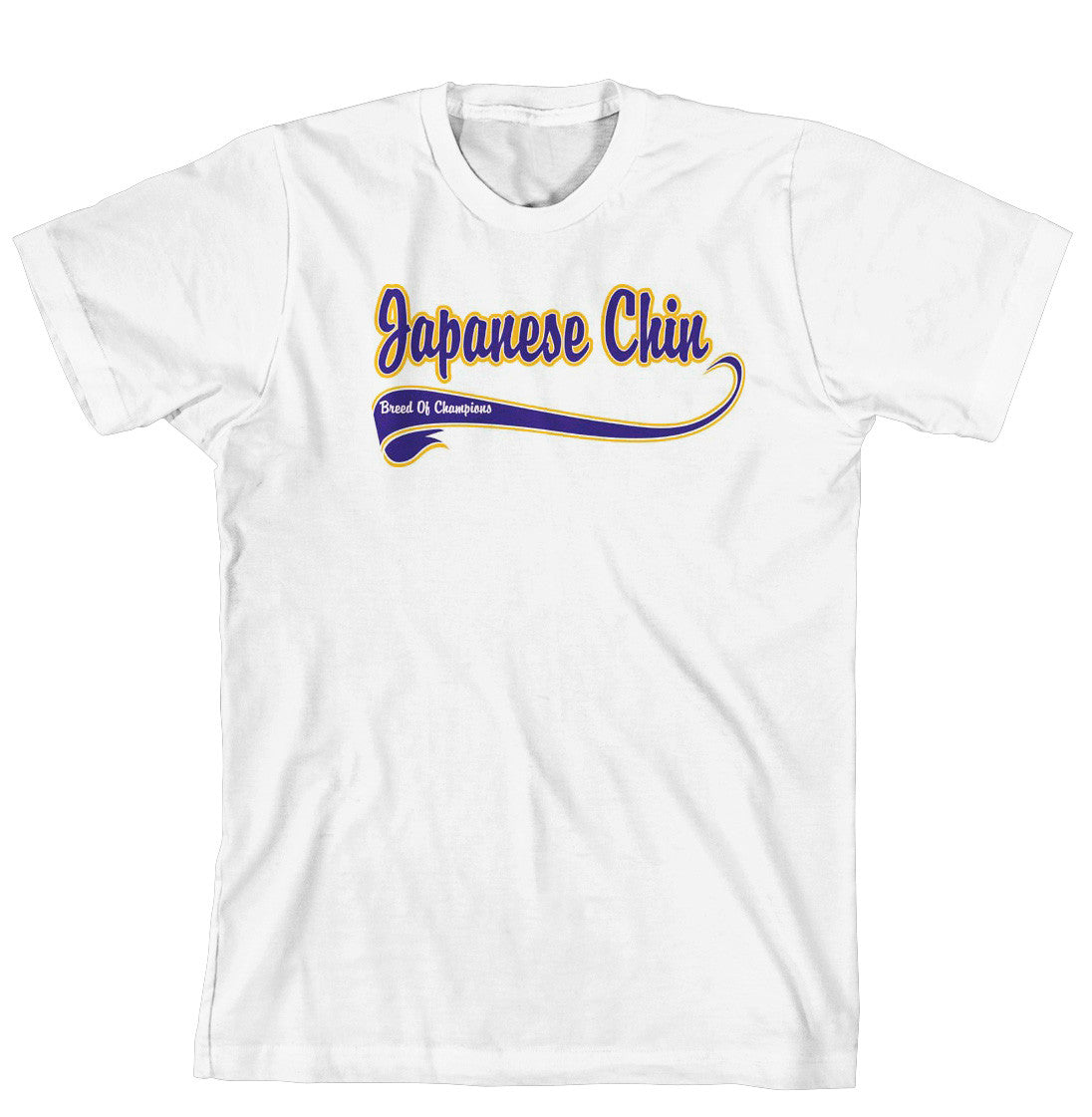 Breed of Champion Tee Blue Shirt - Japanese Chin (170-0002-274)