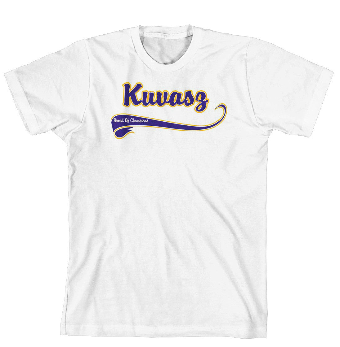Breed of Champion Tee Blue Shirt - Kuvasz (170-0002-282)