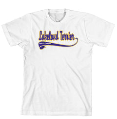 Breed of Champion Tee Blue Shirt - Lakeland Terrier (170-0002-286)