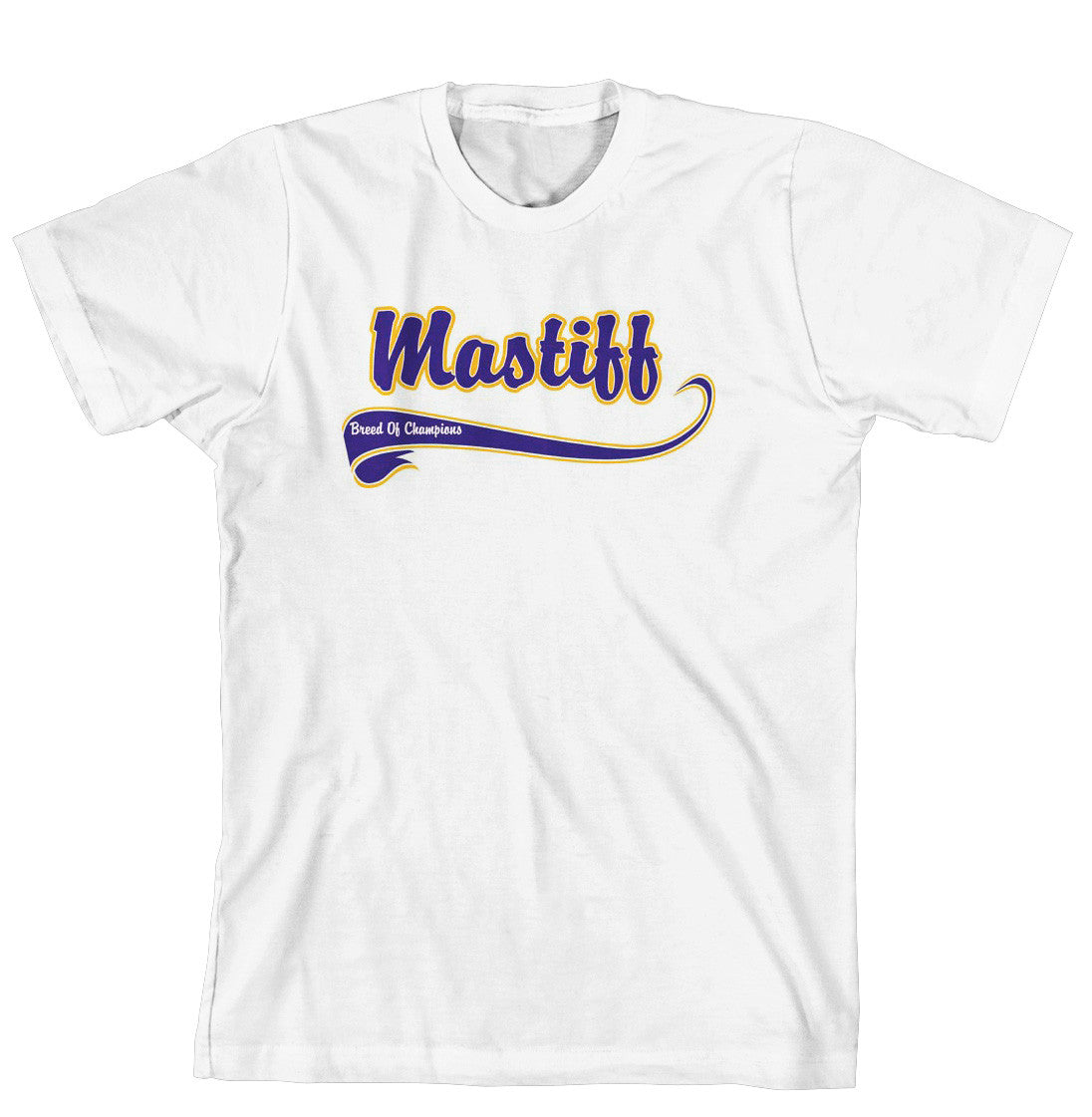 Breed of Champion Tee Blue Shirt - Mastiff (170-0002-296)