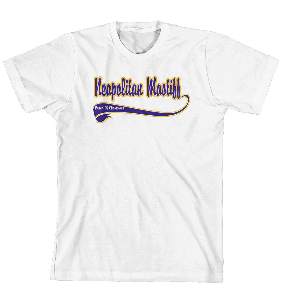 Breed of Champion Tee Blue Shirt - Neapolitan Mastiff (170-0002-304)
