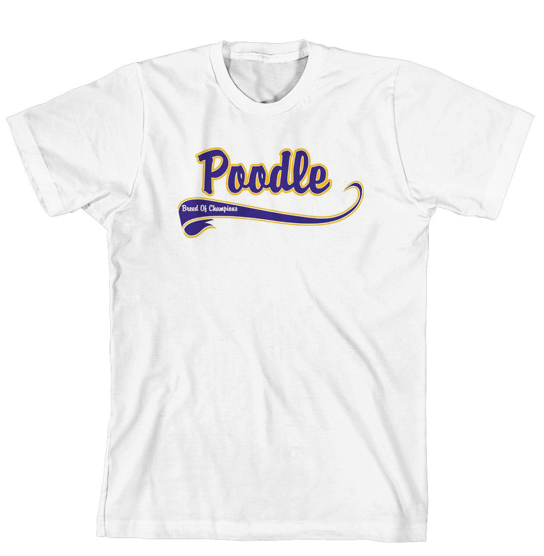 Breed of Champion Tee Blue Shirt - Poodle (170-0002-340)