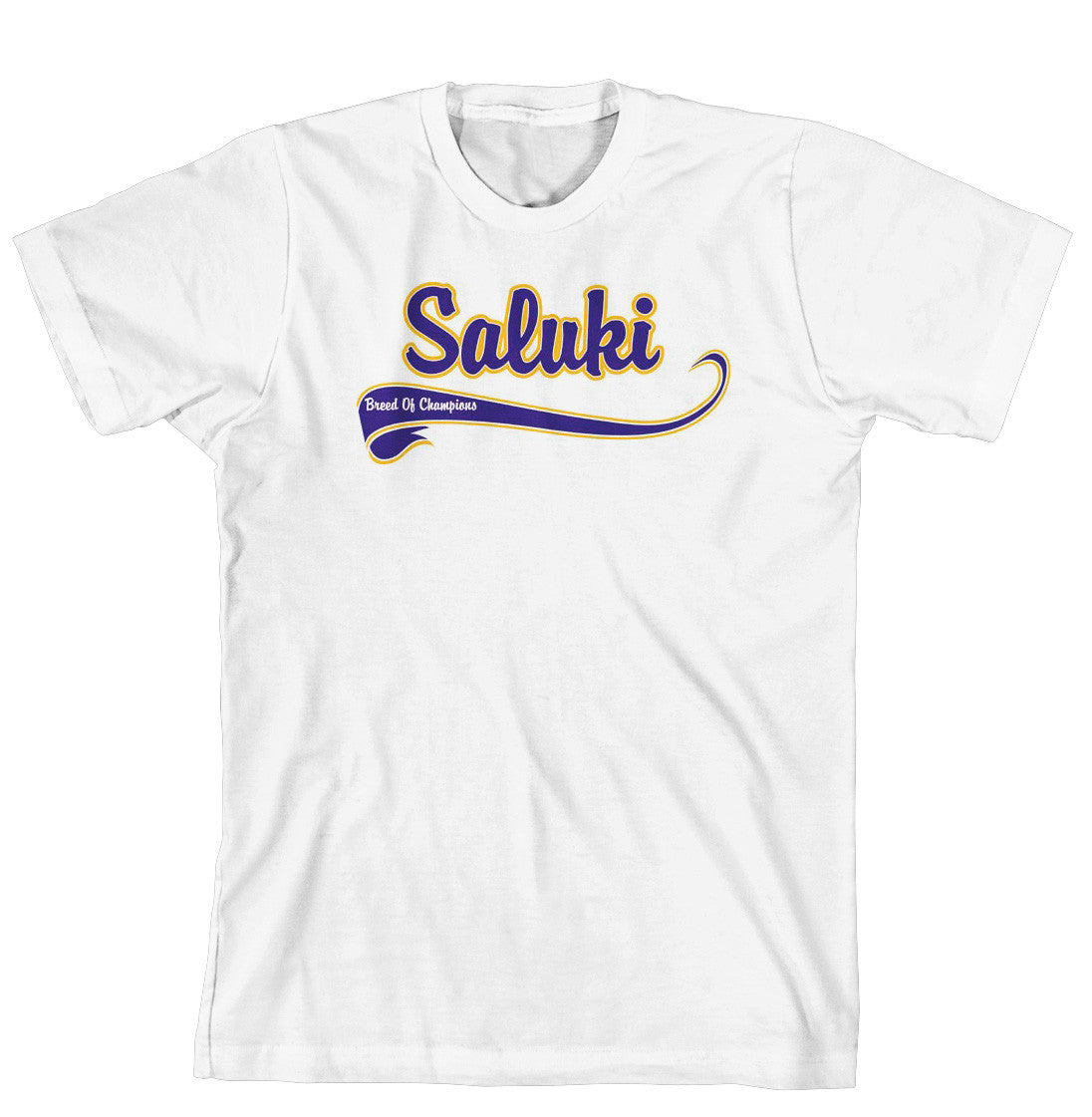 Breed of Champion Tee Blue Shirt - Saluki (170-0002-356)