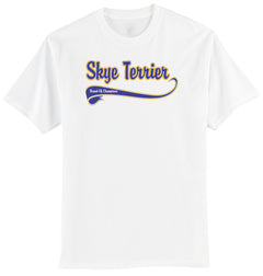 Breed of Champion Tee Blue Shirt - Skye Terrier (170-0002-378)