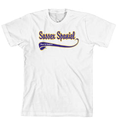 Breed of Champion Tee Blue Shirt - Sussex Spaniel (170-0002-390)