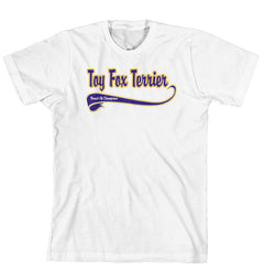 Breed of Champion Tee Blue Shirt - Toy Fox Terrier (170-0002-398)