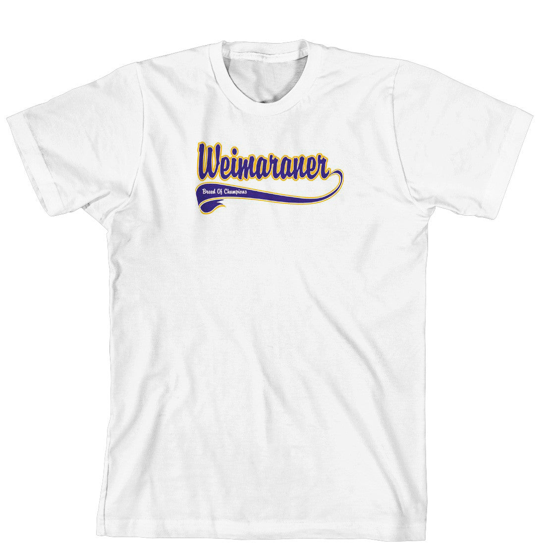 Breed of Champion Tee Blue Shirt - Weimaraner (170-0002-402)