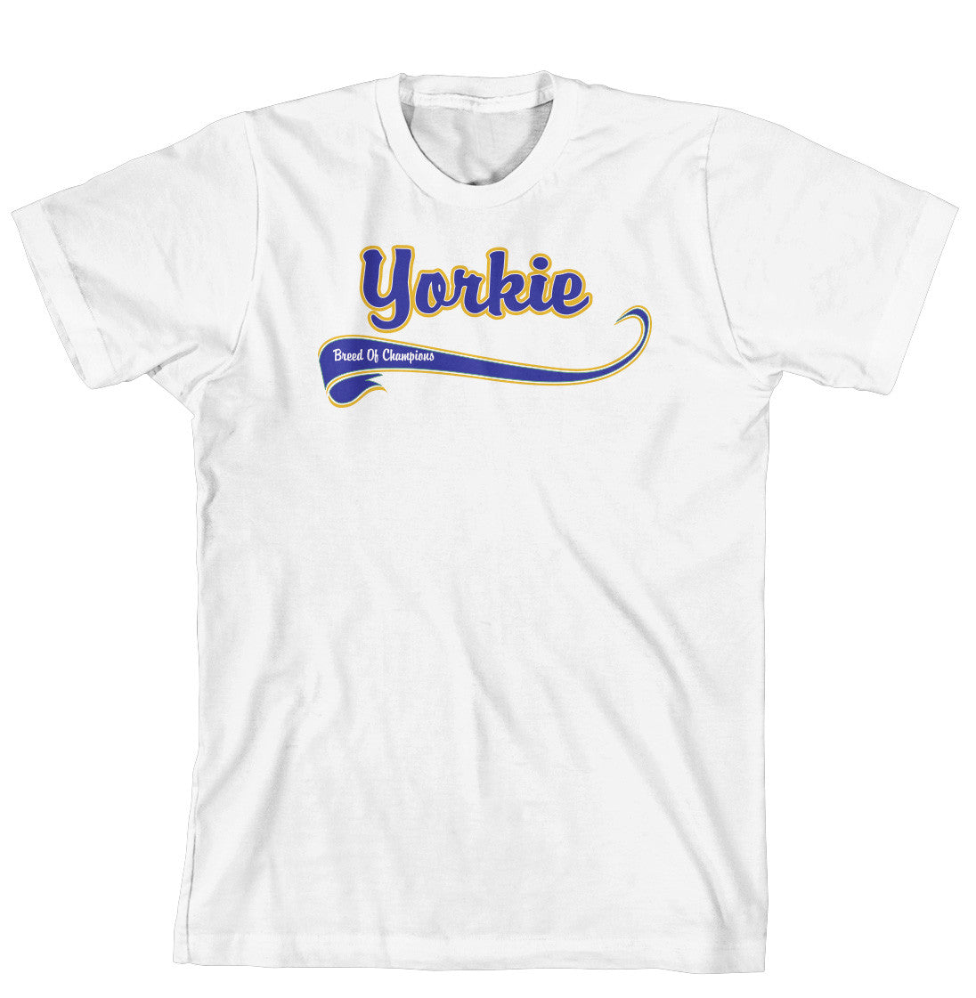 Breed of Champion Tee Blue Shirt - Yorkie (170-0002-416A)