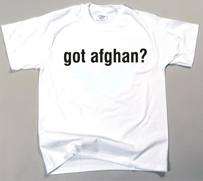 Got Afghan Hound T-shirt (170-0003-102)