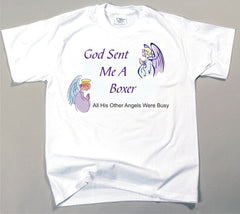 God Sent Me A Boxer T-Shirt (170-0005-164)