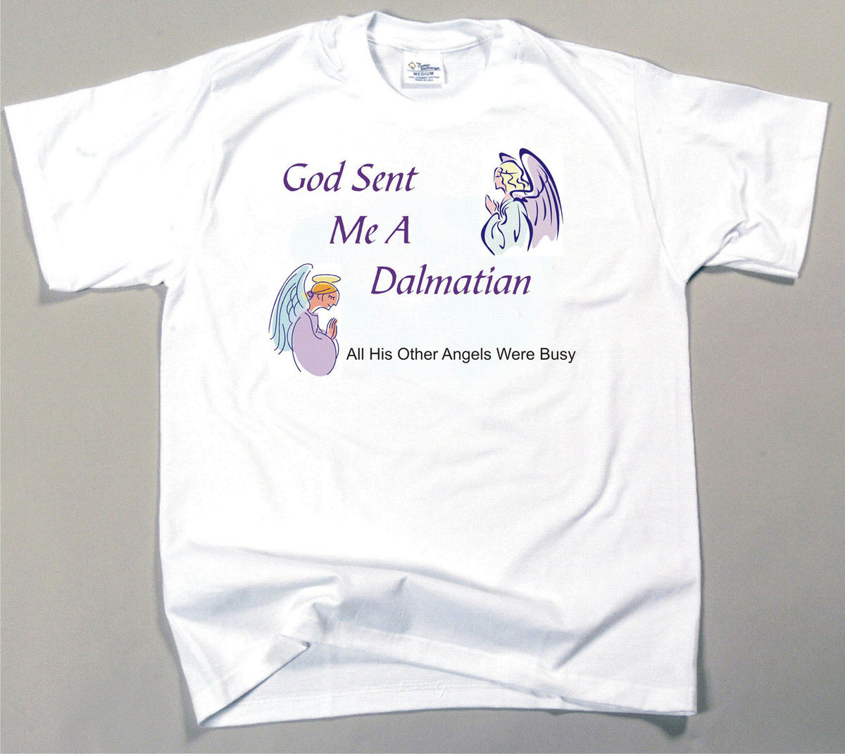 God Sent Me A Dalmatian T-Shirt (170-0005-206)