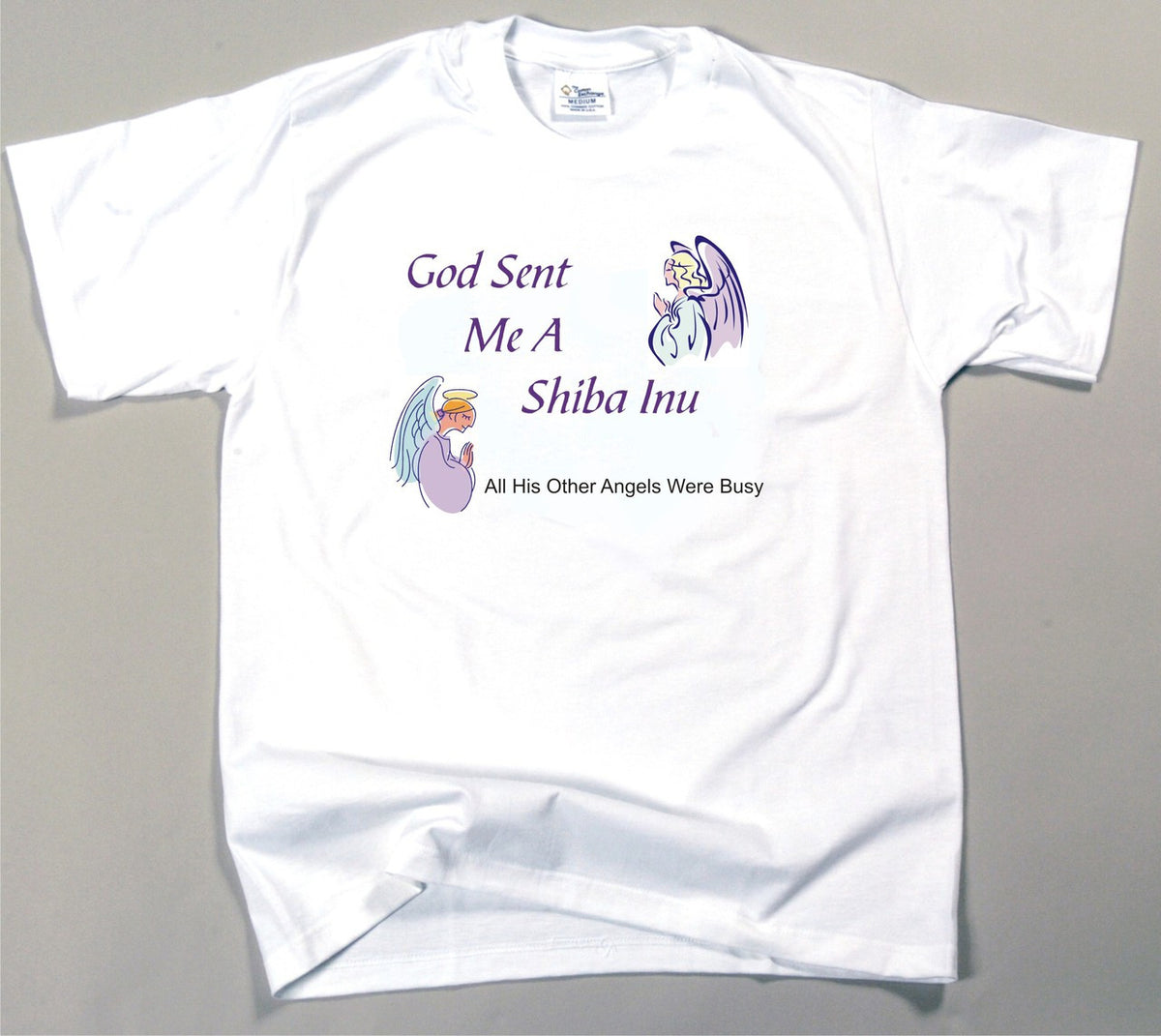 God Sent Me A Shiba Inu T-Shirt (170-0005-370)